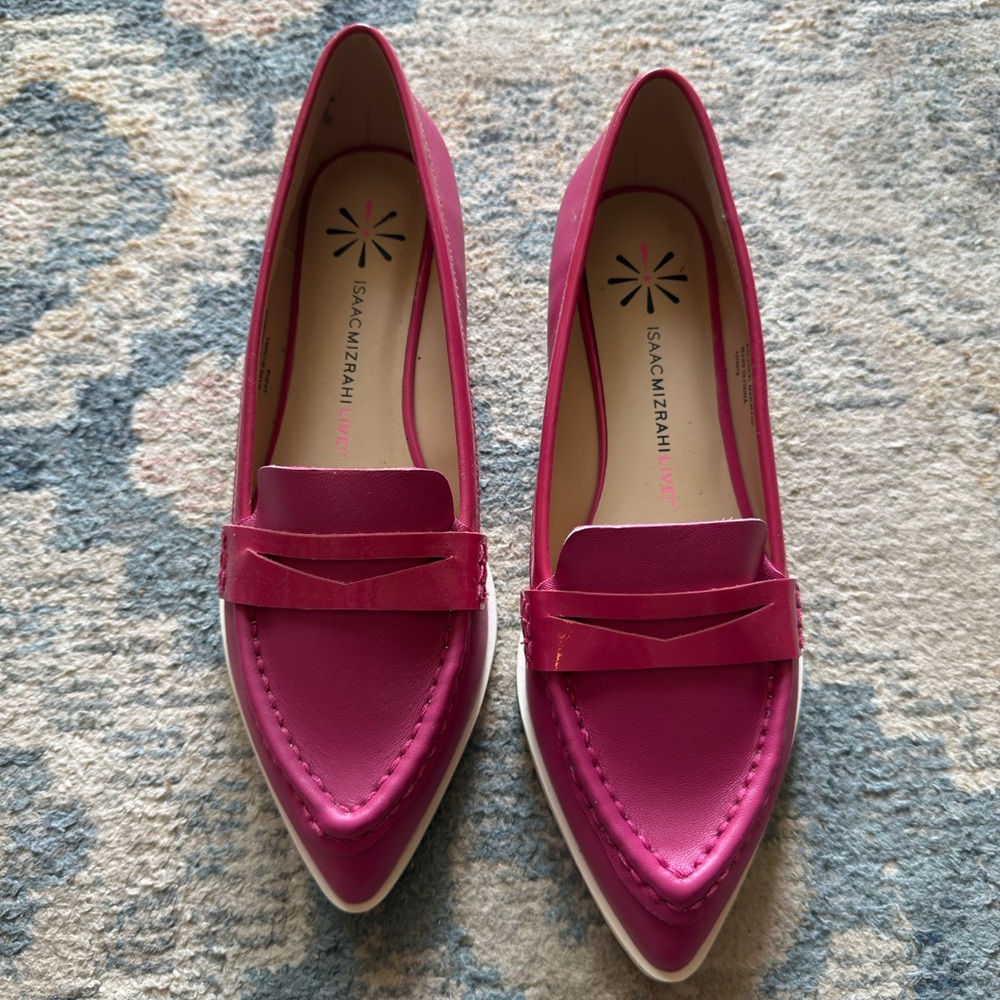 Isaac Mizrahi Pink Women's Loafers